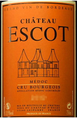 艾斯科酒庄 Chateau d'Escot