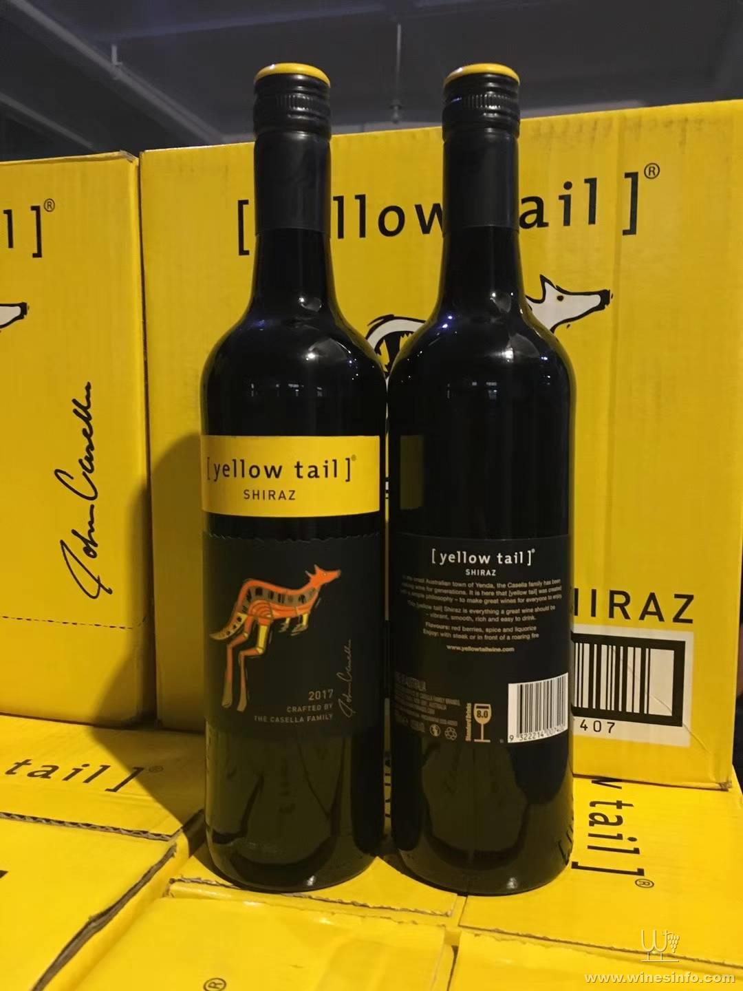 比奔富红酒还出名的澳洲红酒品牌--黄尾袋鼠红