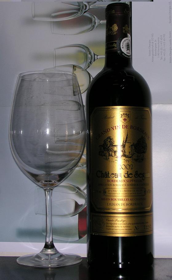 bordeaux superieur,produit de france chateau de seguin (2002/bordeaux superieur)