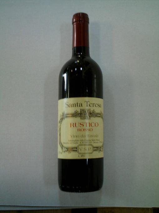 rosso rustico vino da tavola