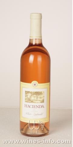 美国加州HACIENDA White Zinfandel 葡萄酒:中