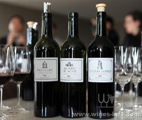 拉图酒庄(chateau latour)的2009年新酒样品