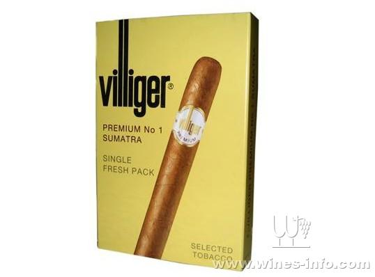 威利1号雪茄 Villiger Premium No.1 Sumatra:中