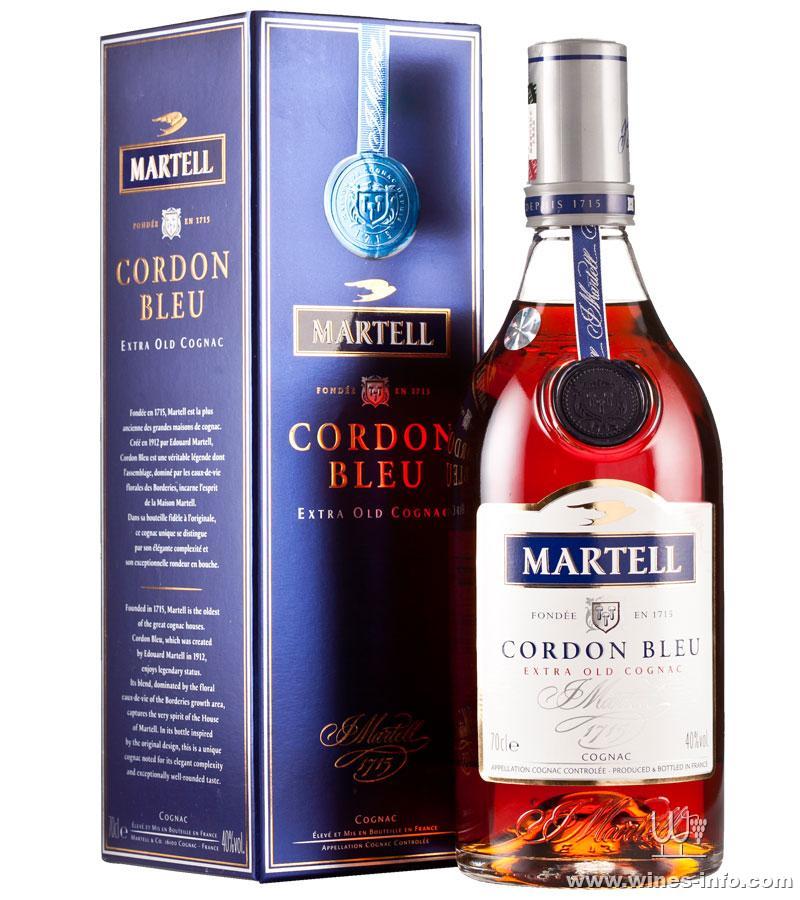 蓝带马爹利干邑(martell cordon bleu )