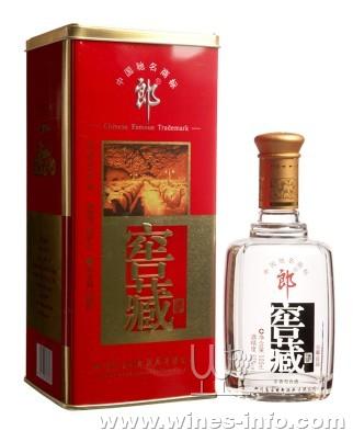 郎酒 窖藏珍品 浓香型白酒 52度 500ml:中国葡萄酒