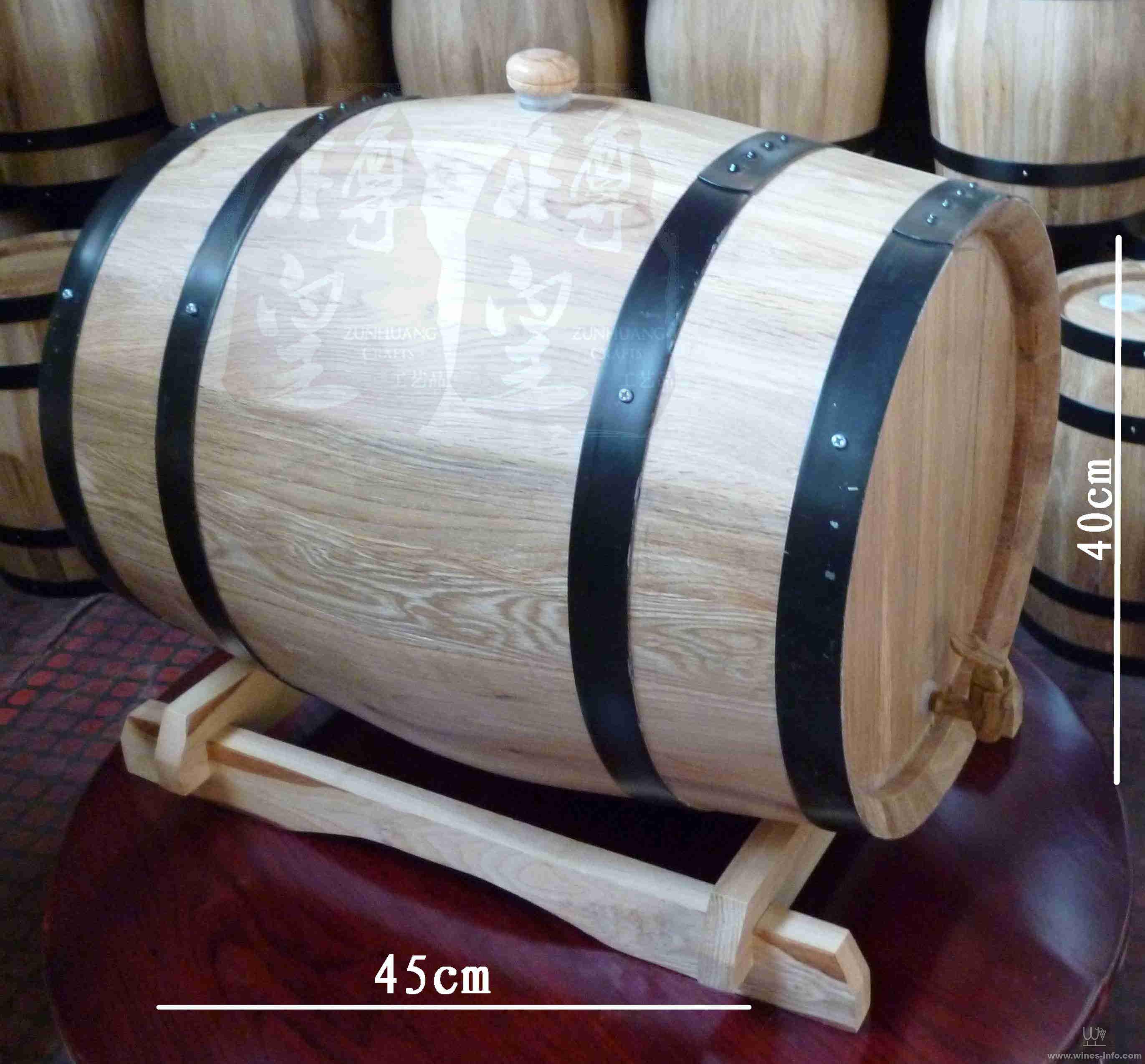 25l无内胆橡木桶自酿酒橡木桶发酵型橡木桶
