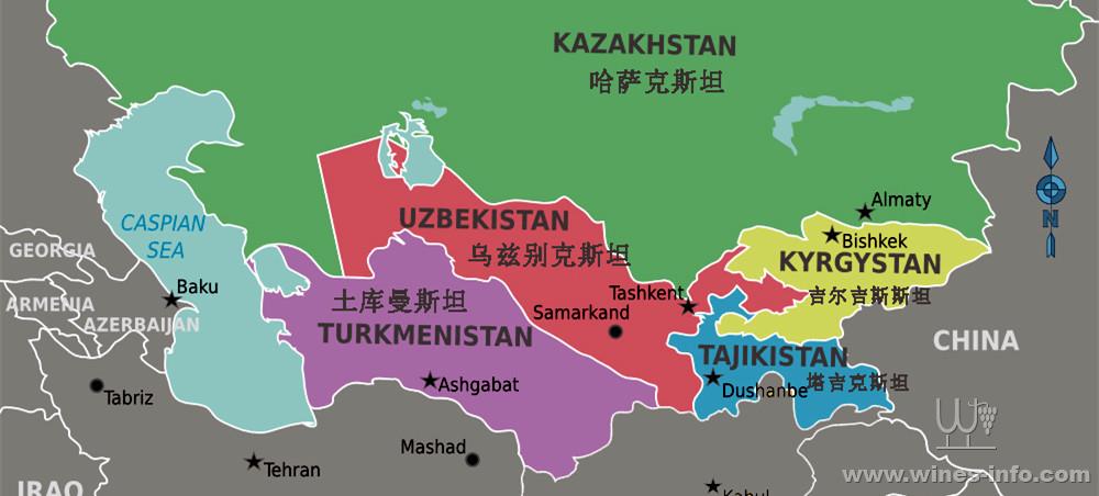 乌兹别克斯坦 葡萄酒产区概述