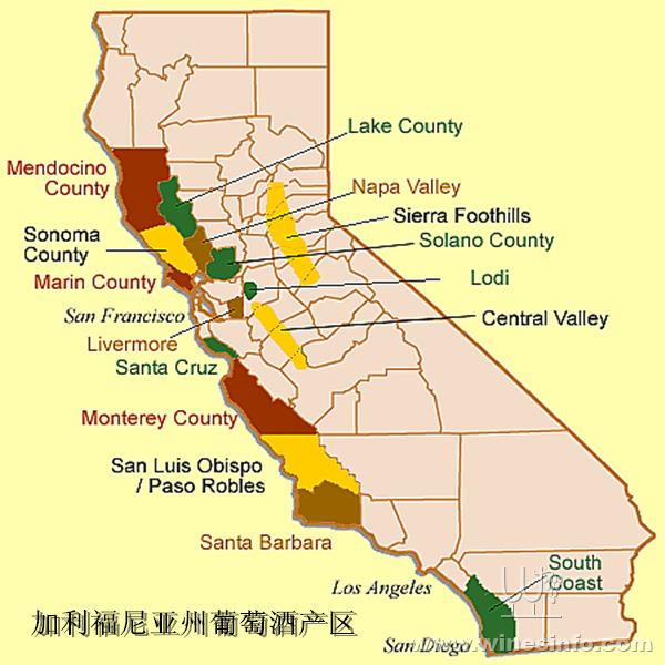 California Winesinfo